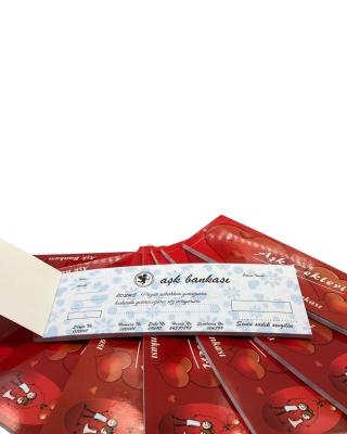 Aşk Bankası Müjdeli Aşk Çekleri