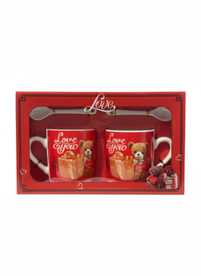 Aşkınızı Paylaşmanın En Sıcak Yolu: Sevgililer Günü İkili Çift Kupa Seti