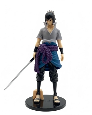 Naruto Shippuden Sasuke Uchiha Figürü - Kusanagi Kılıçlı Aksiyon Serisi