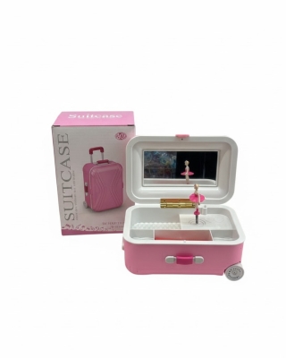 Valiz Tasarımlı Müzik ve Takı Kutusu