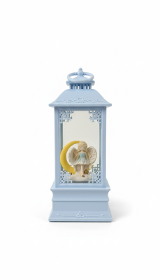 Zarafetin Işıltısı: Melek Temalı Lüx Sulu Kar Küresi Fener