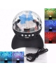 LED Disko Işık Bluetooth Hoparlör – Renkli Dönen Gece Lambası Projektör | USB – TF Kart – AUX Destekli