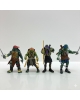 Ninja Kaplumbağalar 4’lü Aksiyon Figür Seti - Modern Savaşçı Tasarımı